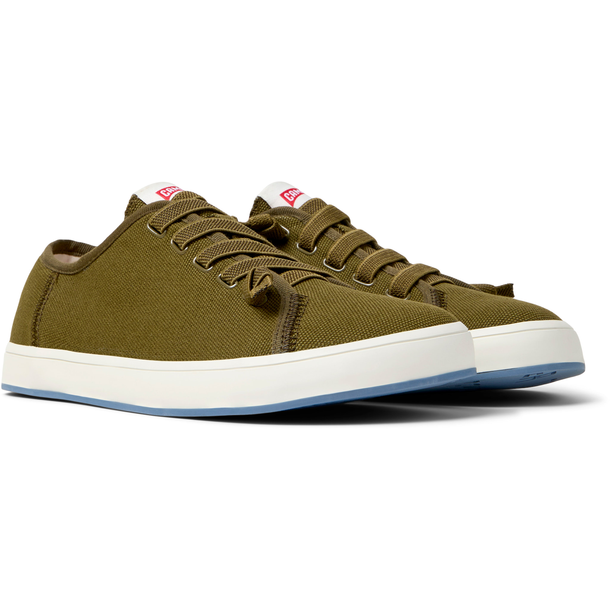 Zapatillas - CAMPER Peu Rambla II - Verde - Textil natural