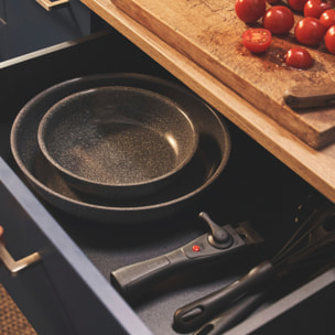 Poêle, 28 cm, Aluminium, Revêtement antiadhésif en céramique