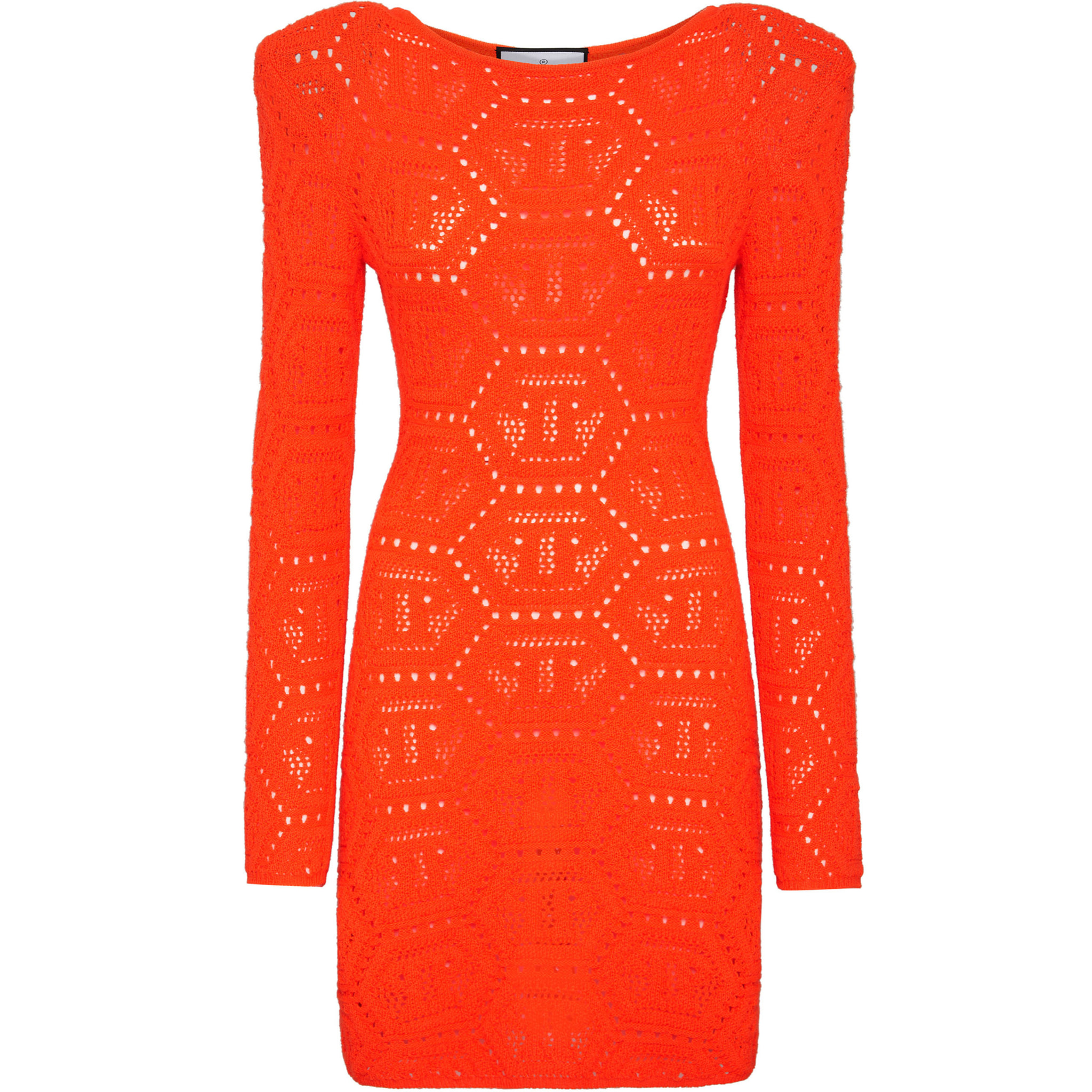 PHILIPP PLEIN Vestido de punto MONOGRAM