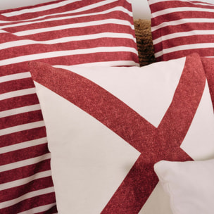 Housse de coussin 100 % coton 50x50 cm Daimuz A