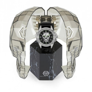 Orologio Philipp Plein THE SKULL Pelle Nero