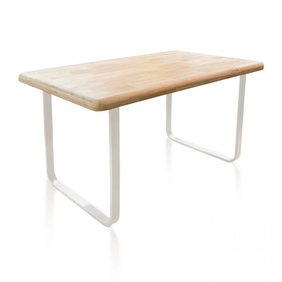 Mesa de comedor Haruna Blanco - Roble