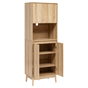 Buffet de cuisine Abana bois clair