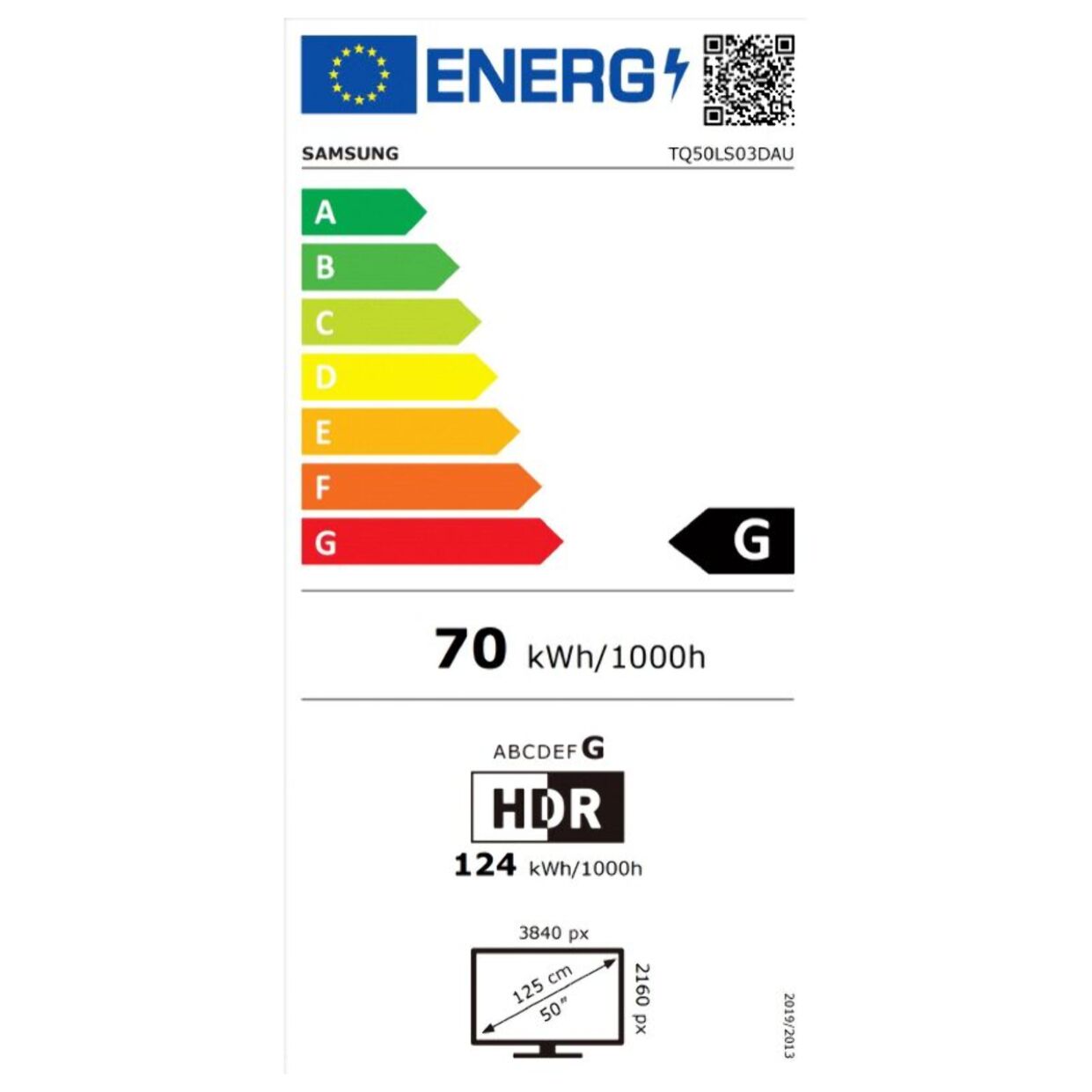 TV QLED SAMSUNG The Frame TQ50LS03D 2024