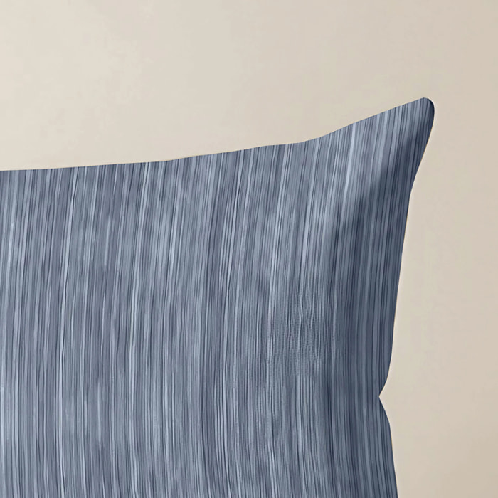 Housse de coussin Lesa 125 Steel Blue 30x50 cm 100% coton