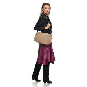 Borsa a tracolla Anna Luchini Beige