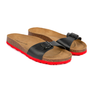 SANDALIA BABUNKERS NEGRO