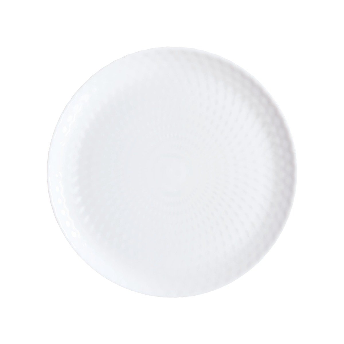 6 platos llanos blancos 25 cm Pampille - Luminarc