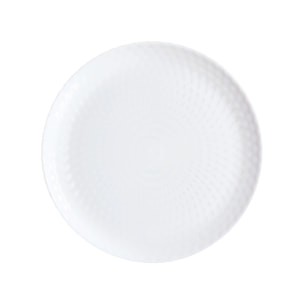 6 platos llanos blancos 25 cm Pampille - Luminarc