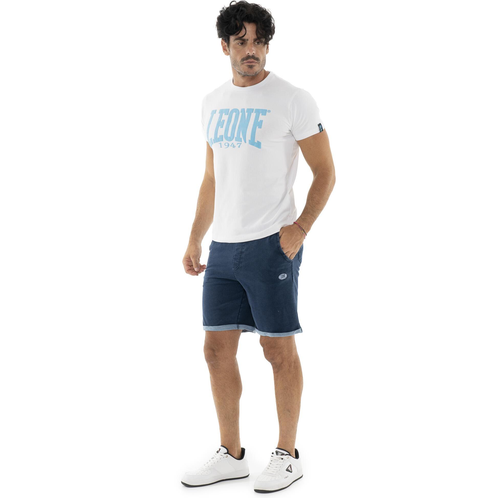Pantalones cortos vaqueros Leone para hombre
