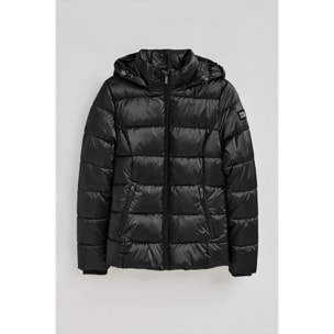 Chaqueta Silvon negra con logo Polo Club