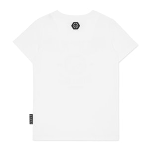 PHILIPP PLEIN T-Shirt Round Neck Ss CRYSTAL
