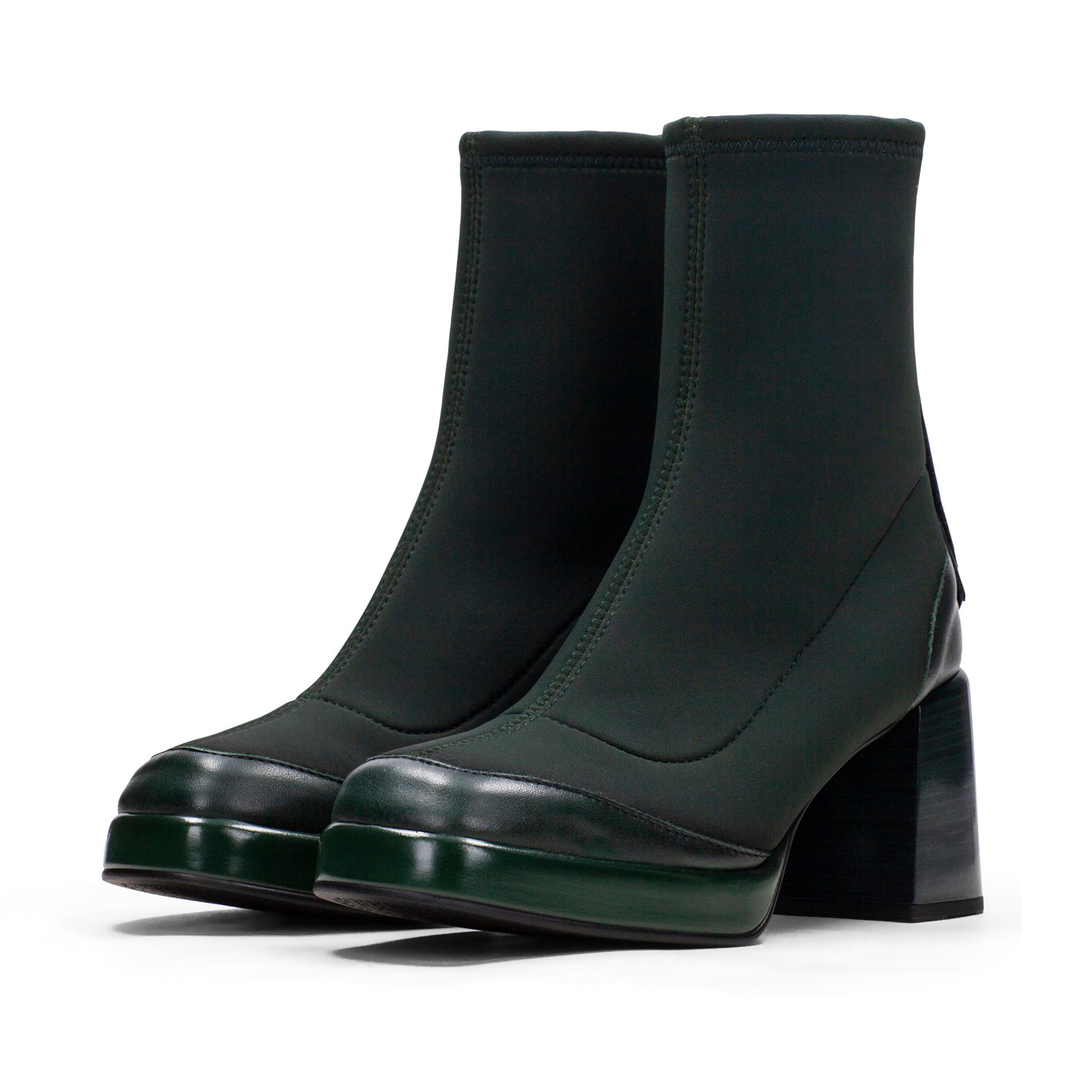Botin Tokio Verde 7 cm
