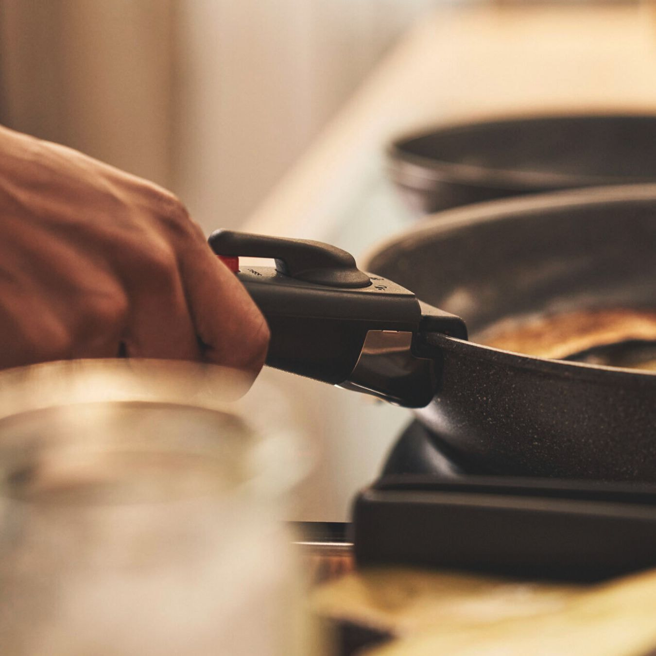 Poêle, 26 cm, Aluminium, Revêtement antiadhésif en céramique