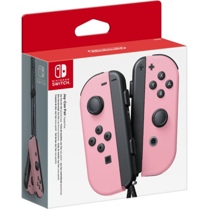 Manette NINTENDO Paire de manettes Joy-Con rose pastel