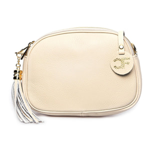 Borsa a tracolla Carla Ferreri Beige