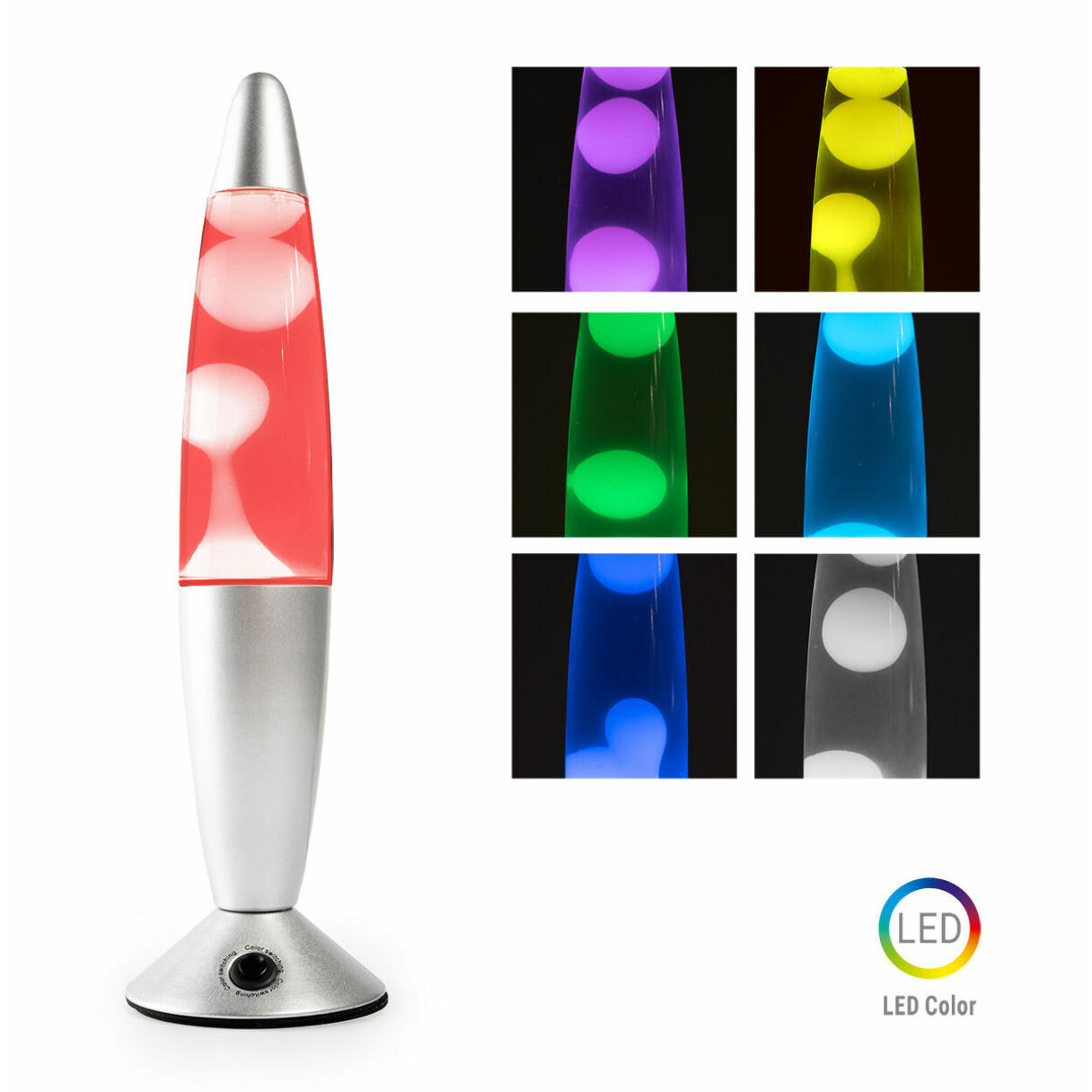 Lava Lamp a LED Multicolor Kolemp InnovaGoods