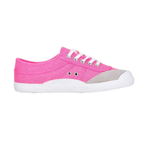 Zapatillas Sneaker Unisex - KAWASAKI Original Neon Canvas shoe K202428-ES 4014 Knockout Pink