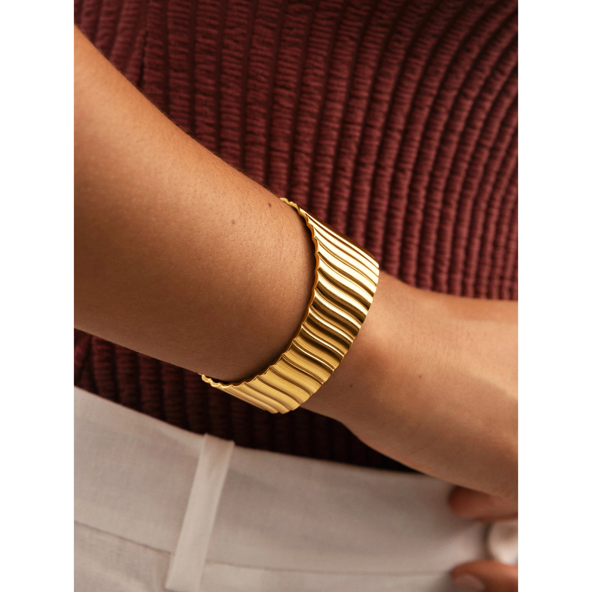 Bracciale Cordelia Acciao Placcato Oro