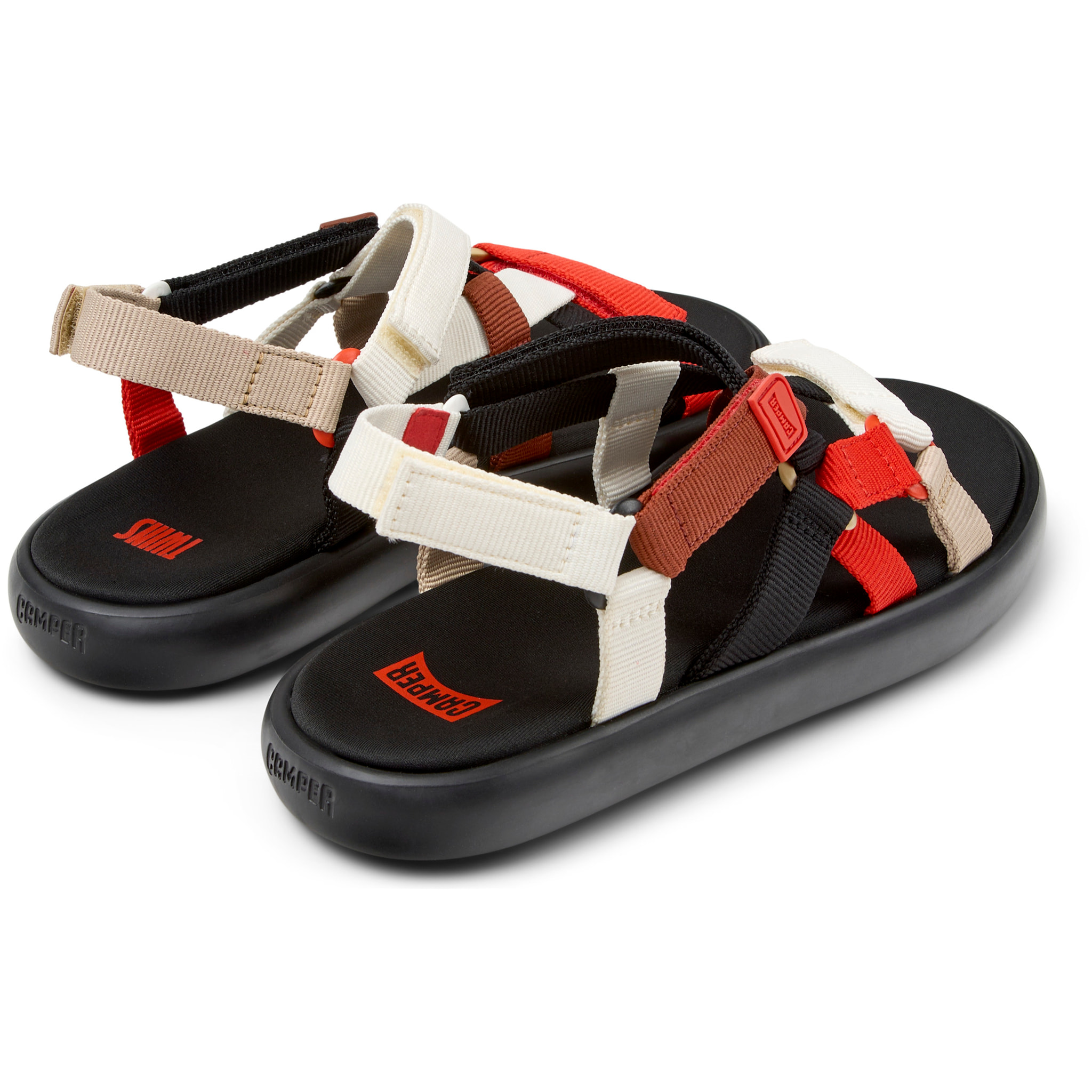 Sandalias - CAMPER Pelotas Flota Sandal Twins - Multicolor - Textil técnico