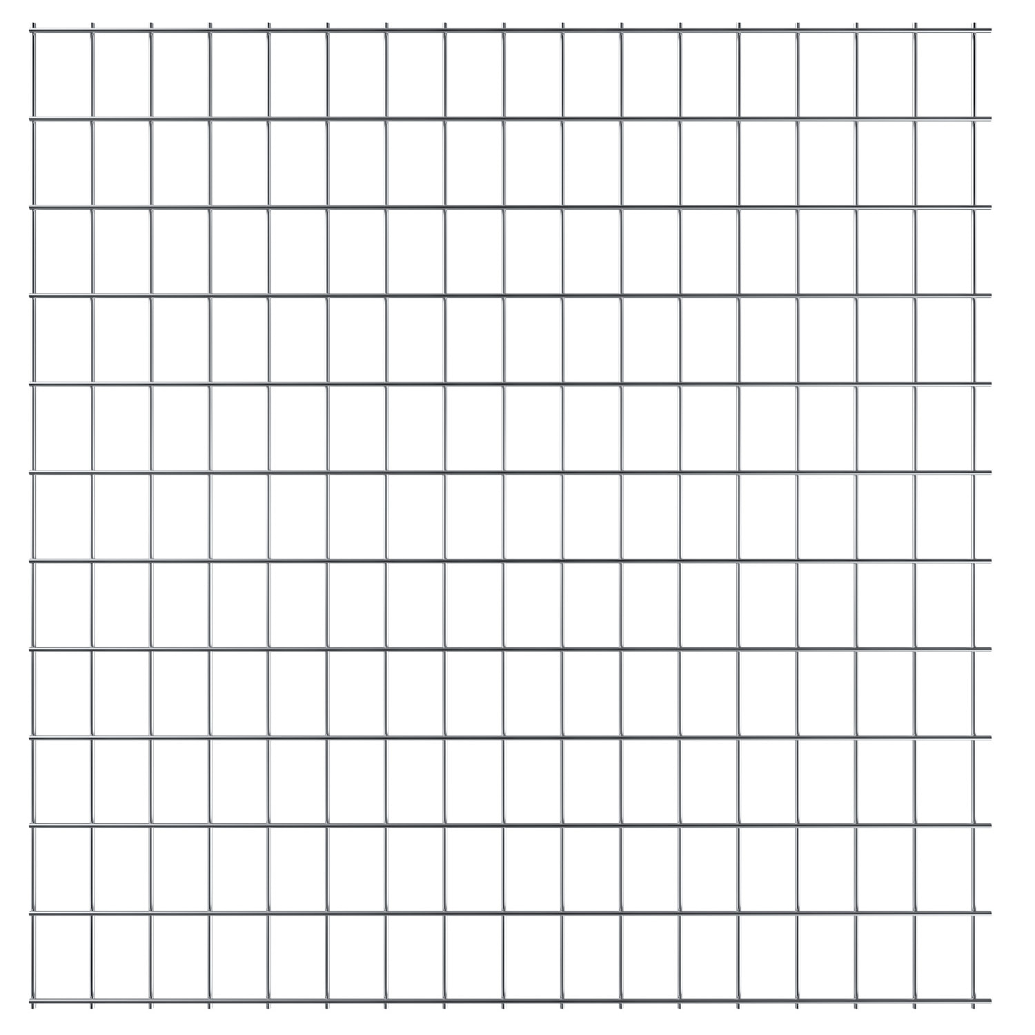 Rotolo Rete Metallica Per Recinzioni 25 M Zincata Elettrosaldata Rigida Maglia 75 x 50 mm Per Giardino Orto Piante Spazi Esterni (125 Cm)