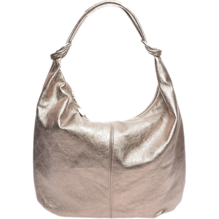 Borsa a tracolla Anna Luchini Argentato