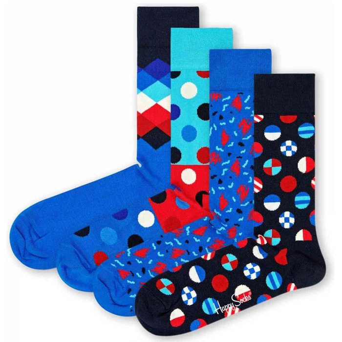 Calcetines 4-pack navy s gift set