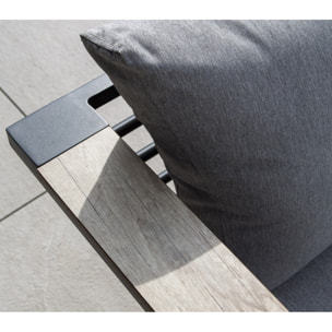 Salon de jardin en aluminium - 5 places - CARMEL