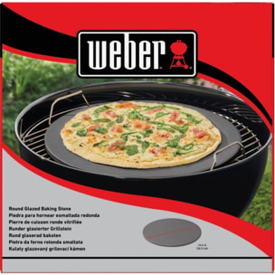 Pierre à pizza WEBER pour barbecues à charbon