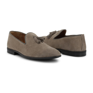 Zapatos Slippers para Hombre - Duca di Morrone Ascanio Suede Dove Gray