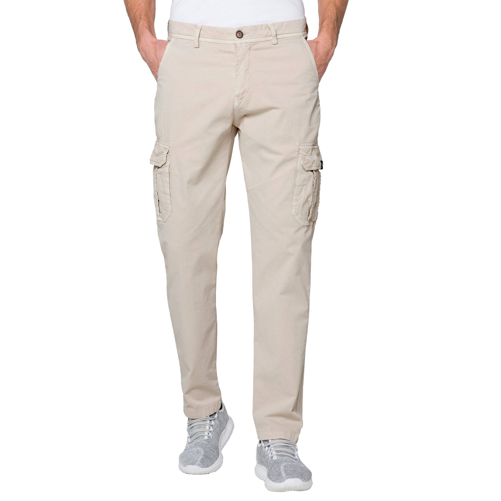 Pantalone cargo Hot Buttered Jasper Beige.