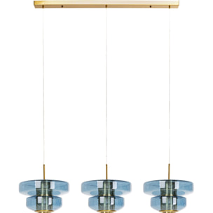 Suspension Arcadia 125cm bleue Kare Design