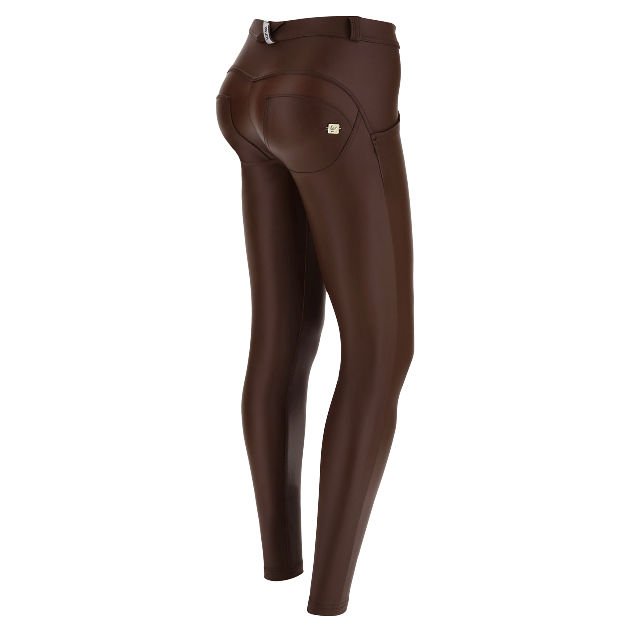 Pantaloni push up WR.UP® skinny in similpelle ecologica