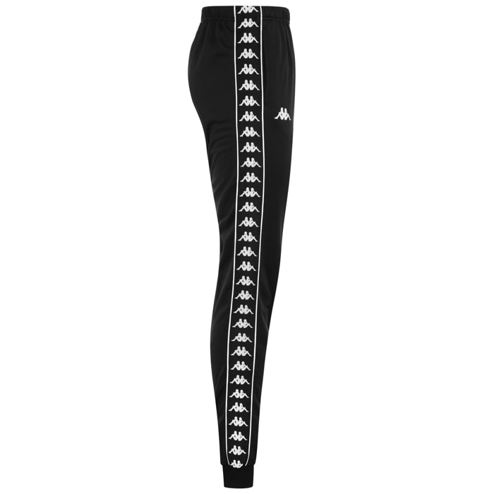 Pantaloni Kappa Donna 222 Banda Wrastoria Slim Nero