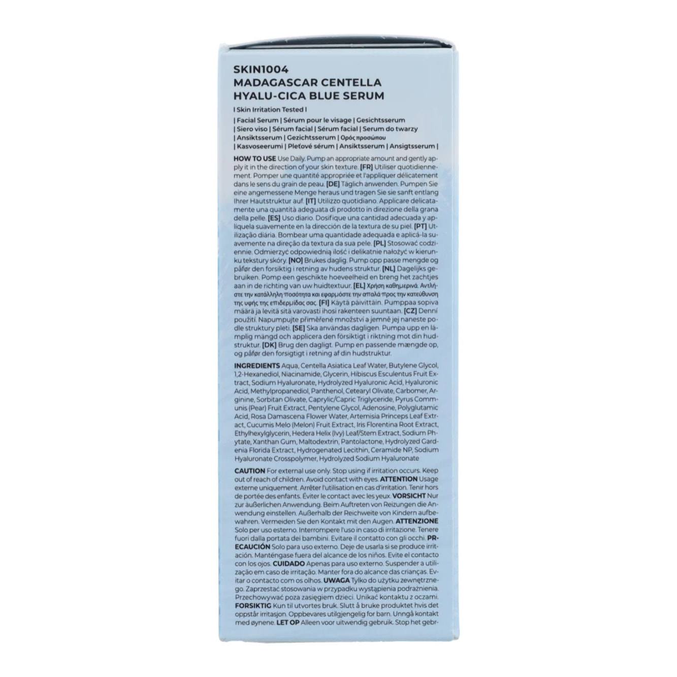 Sérum facial Madagascar Centella Hyalu-Cica Blue Serum SKIN1004 50 ml