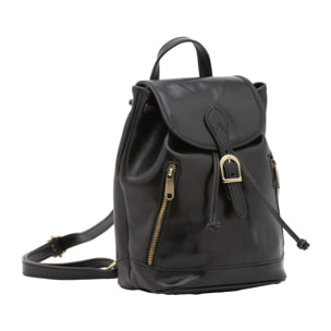 Borsa a spalla da donna - Modello False - Vera pelle - 20.0 x 29.0 x 14.0 cm