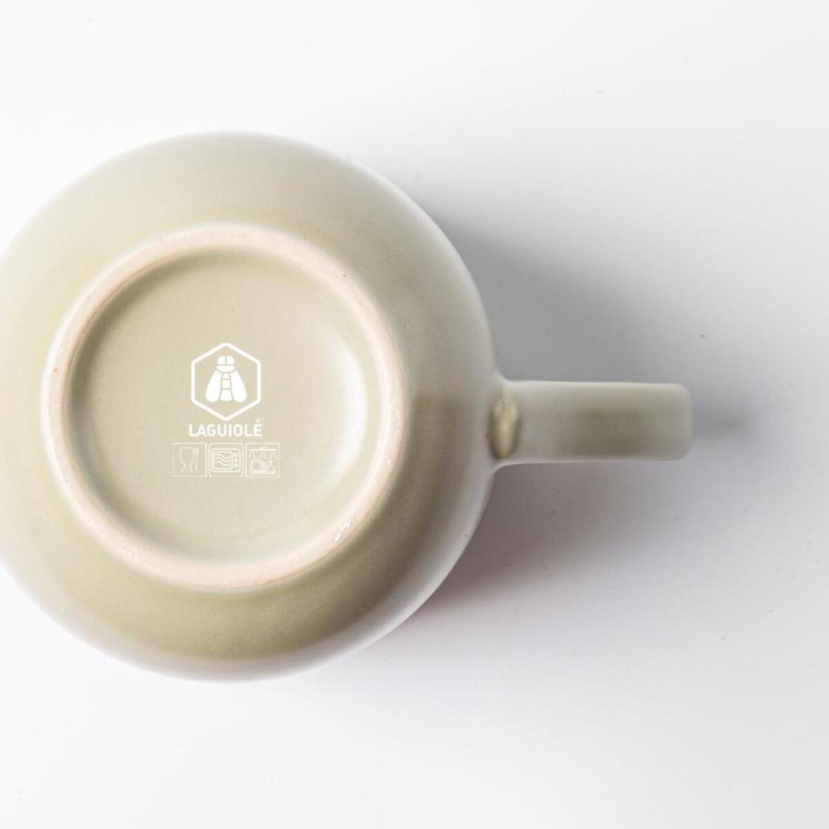 Lot de 2 mugs vert - "Iris"