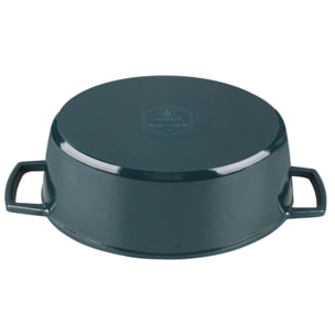 Cocotte ovale 33 cm en fonte émaillée