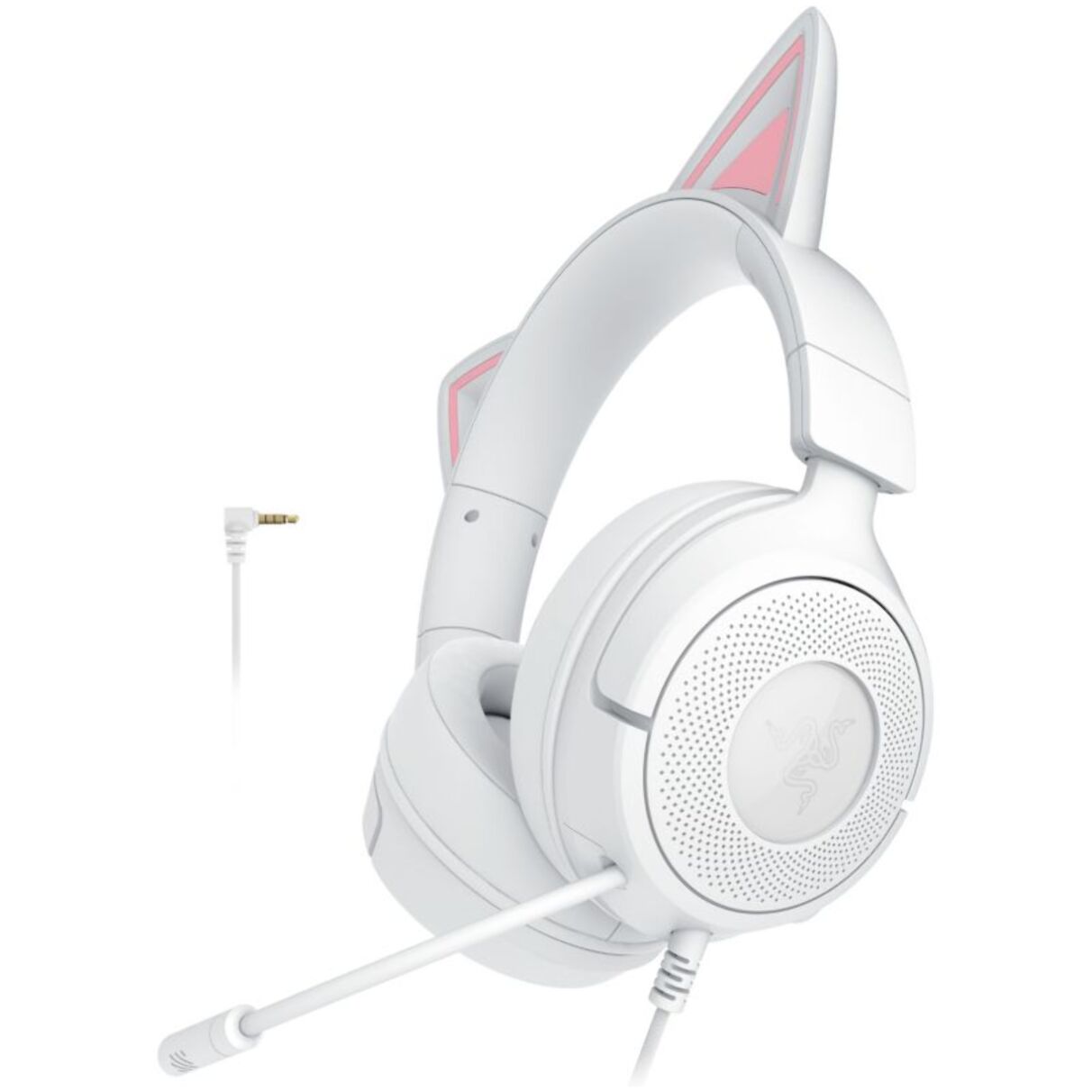Casque gamer RAZER KRAKEN KITTY V3 X BLANC