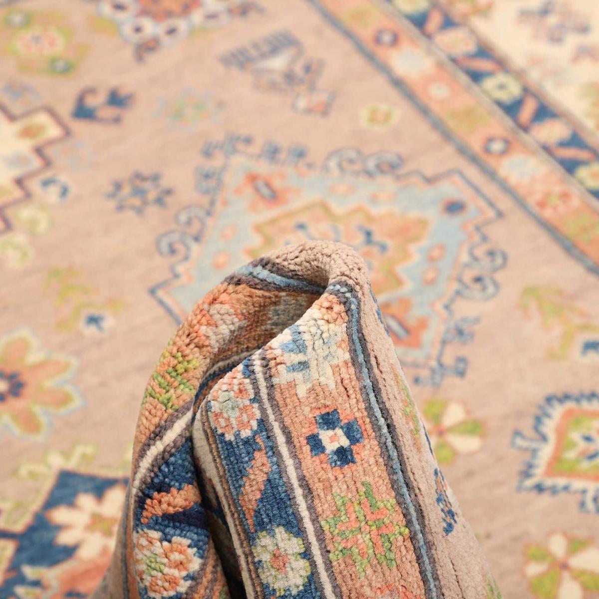 Tapis salon au motif géométrique, noué à la main, INEVOJI
