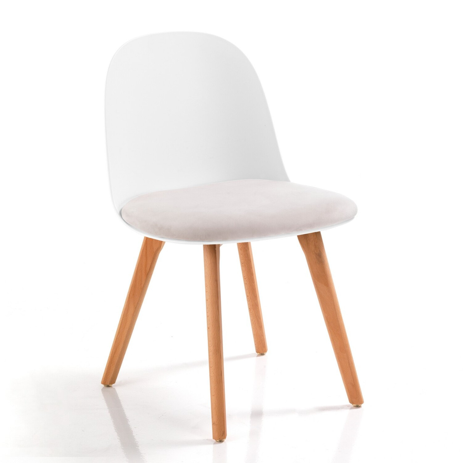 Oresteluchetta Set 4 Sedie TELLA WOOD WHITE