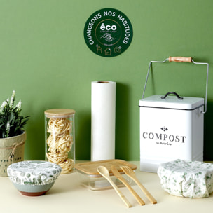 Bocal en Verre - COOK CONCEPT - Transparent - Beige - 1,2 L