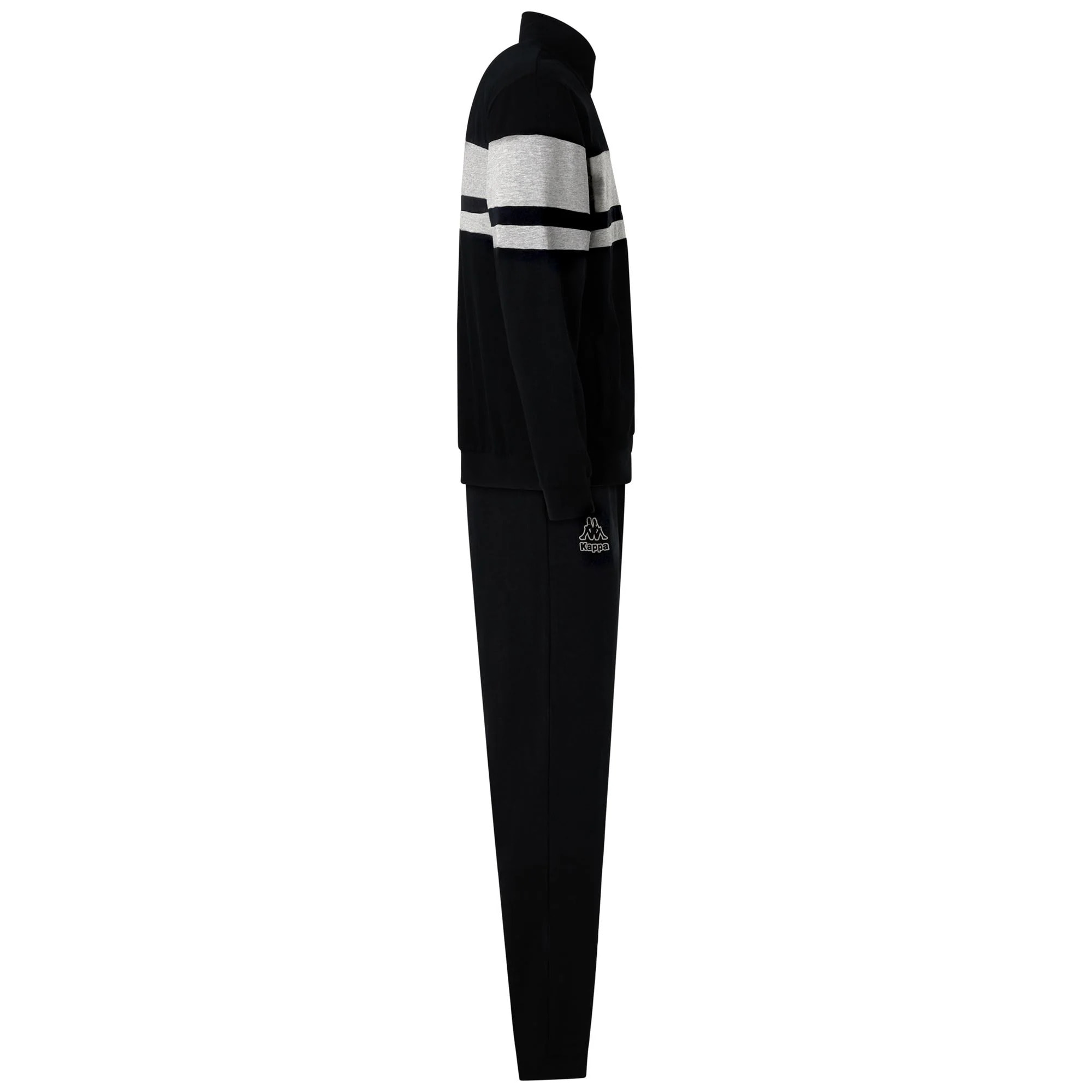 Tute Sportive Kappa Uomo Logo Goppio Nero