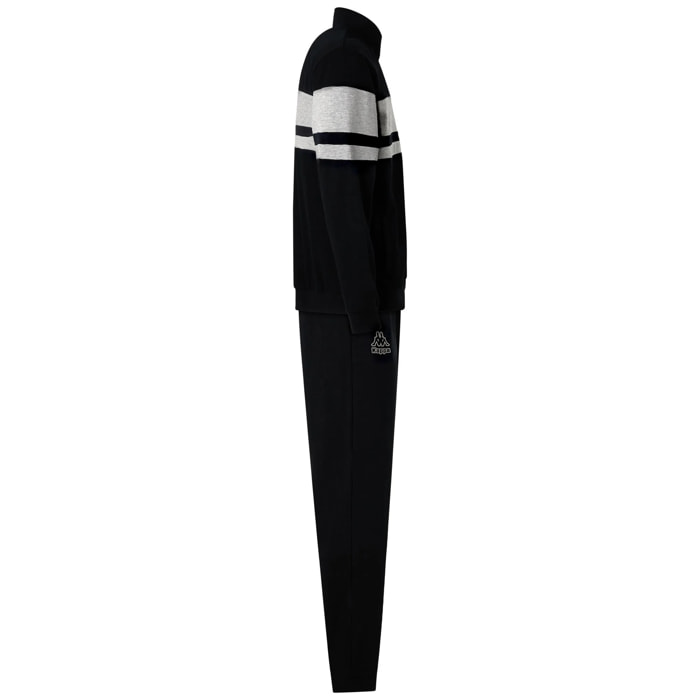 Tute Sportive Kappa Uomo Logo Goppio Nero