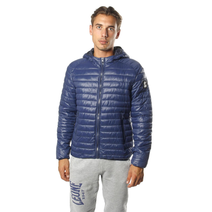 Plumífero de hombre con capucha y cremallera Chaquetas