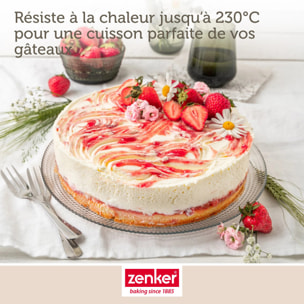 Ensemble de 2 Moules à manqué à charnière 24 cm Zenker Black Metallic