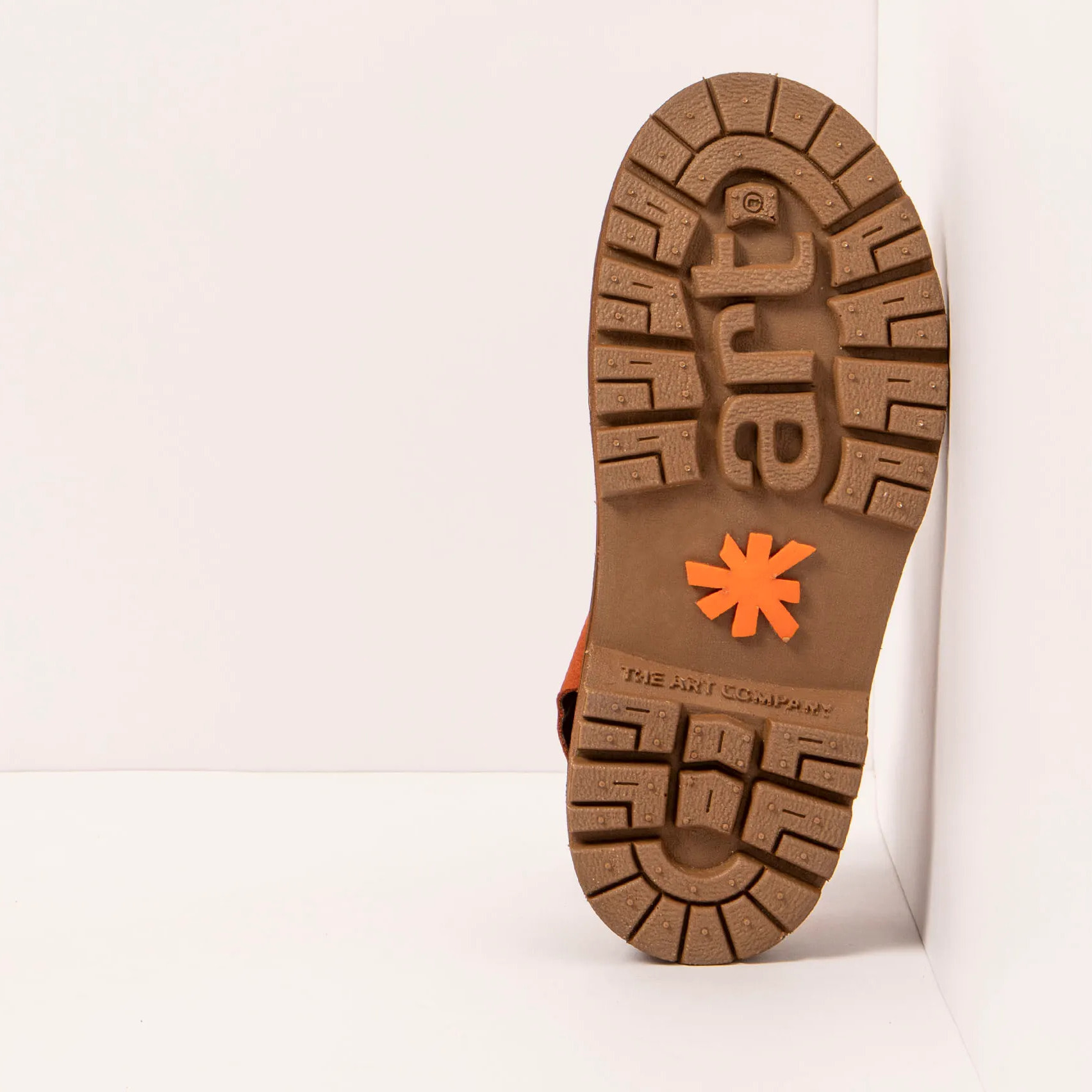 Sandalias 1548 NOBUCK DARK ORANGE/ BIRMINGHAM color Dark orange