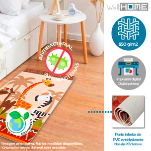 Alfombra infantil de Poliester estampada 160 x 230cm