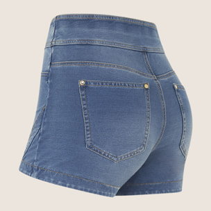 Jeggings N.O.W. skinny a vita alta super short