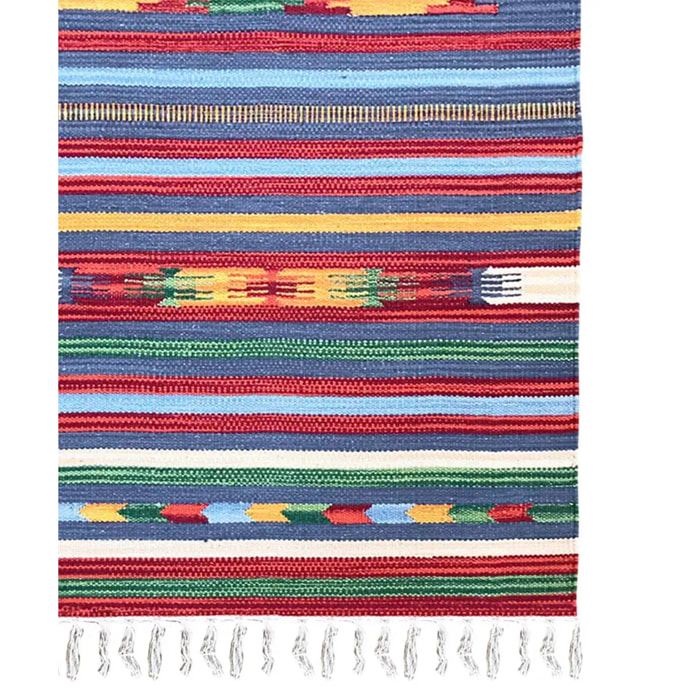 Tappeto kilim multiuso 100% cotone lavabile Tappeto salotto, soggiorno, camera da letto